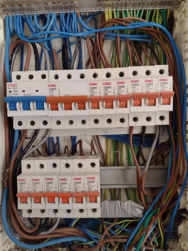 3 pole isolator Cyprus electrician