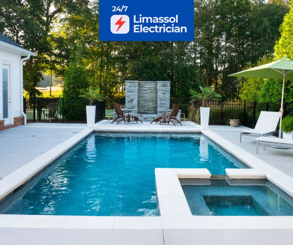 swimming pool electrical services Limassol Cyprus